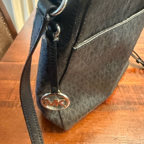 Michael Kors Dark Gray Crossbody Bag - Picture 5 of 8